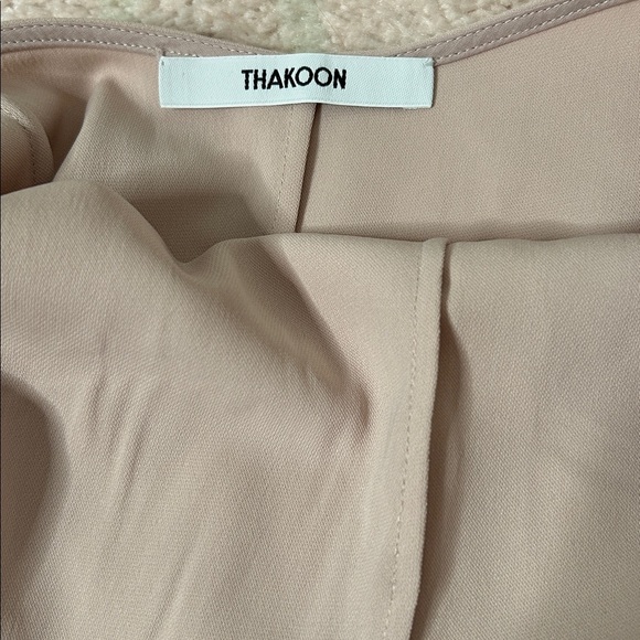 Thakoon Dusty Blush Nude Midi Slip Dress Size 4 Minimalist Clean Girl Neutral - Picture 13 of 14